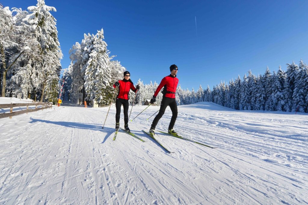 wintersport langlaufen